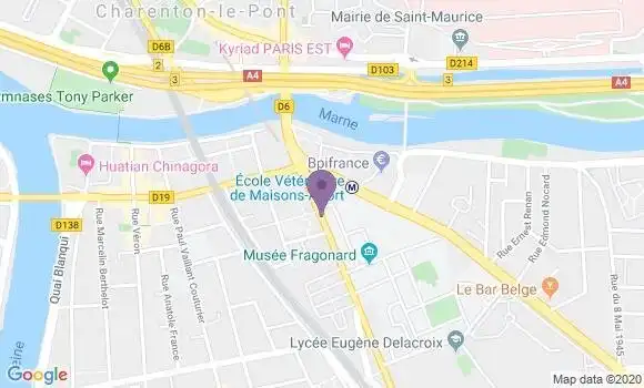 Localisation Banque Populaire Agence de Tulle le Trech