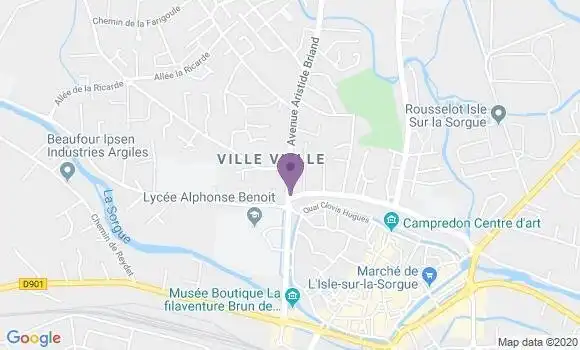 Localisation Banque Populaire Agence de L