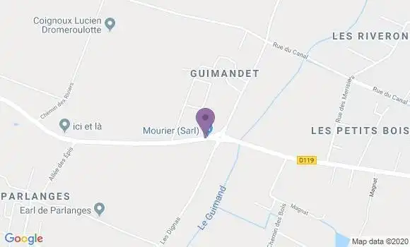 Localisation Banque Populaire Agence de Chabeuil