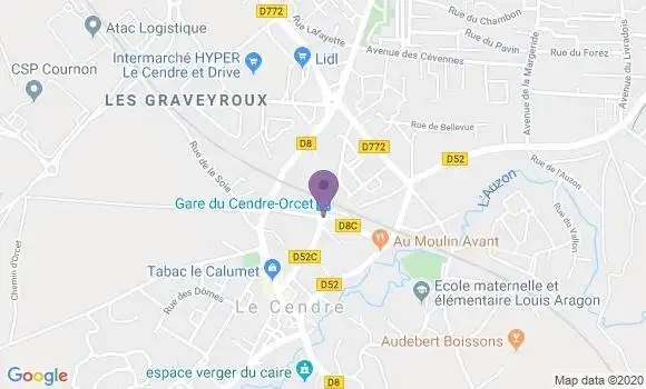 Localisation Banque Populaire Agence de Crest