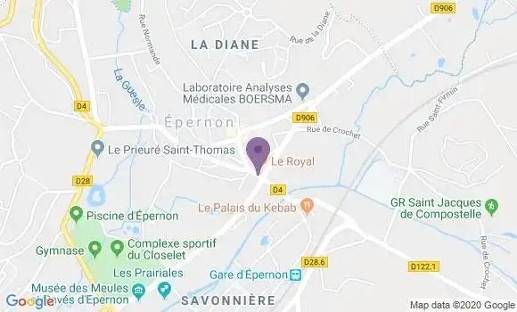 Localisation Banque Populaire Agence d