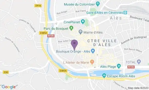 Localisation Banque Populaire Agence d