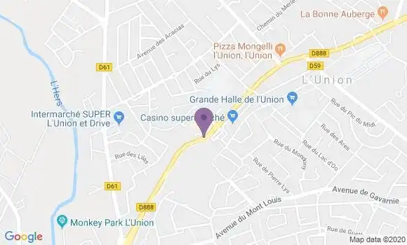 Localisation Banque Populaire Agence de L