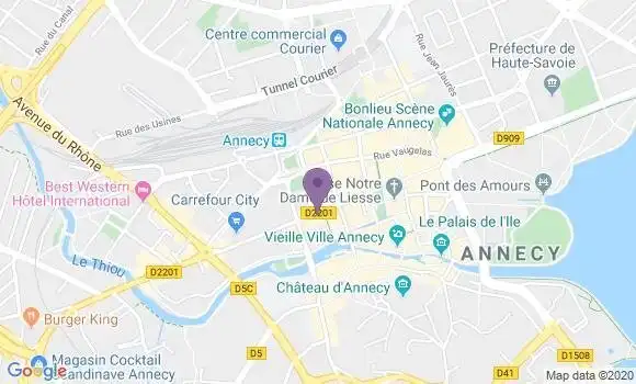 Localisation LCL Agence d