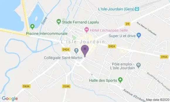 Localisation Banque Populaire Agence de L