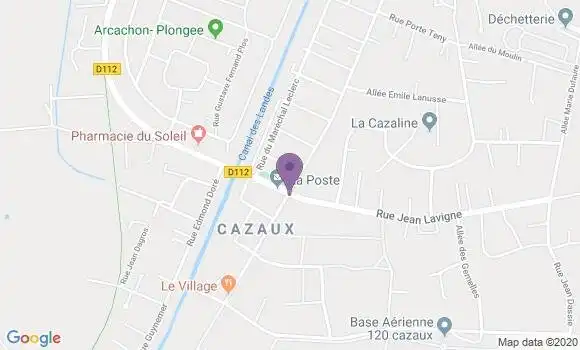 Localisation Banque Populaire Agence de La Teste de Buch
