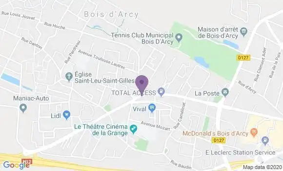 Localisation LCL Agence de Bois d