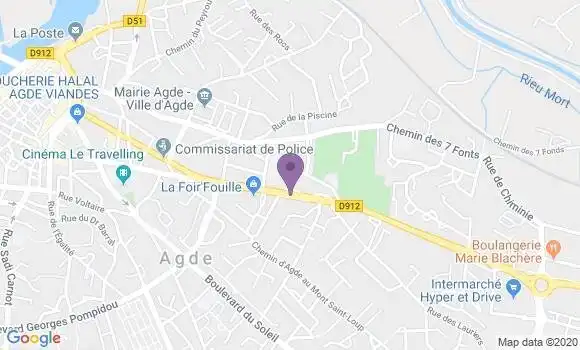 Localisation Banque Populaire Agence d