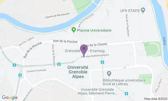 Localisation Banque Populaire Agence de Saint Martin d