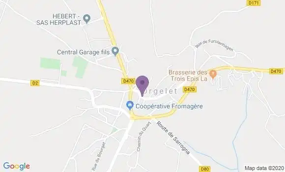 Localisation Banque Populaire Agence d