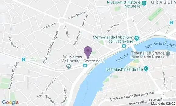 Localisation Banque Populaire Agence de Nantes Atlantique Patrimoine