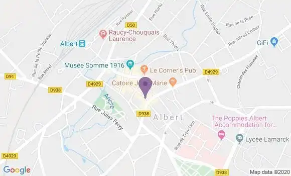 Localisation LCL Agence d
