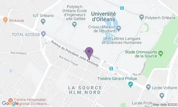 Localisation Banque Populaire Agence d