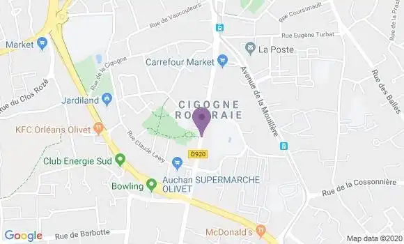 Localisation Banque Populaire Agence d