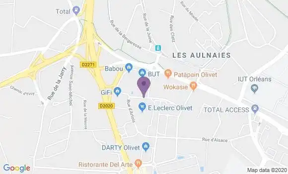 Localisation Banque Populaire Agence d