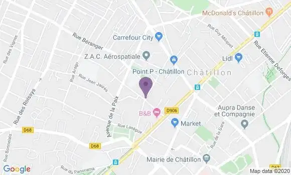Localisation Banque Populaire Agence de Tour de Faure