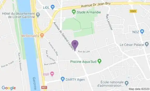 Localisation Banque Populaire Agence d