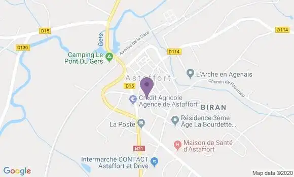 Localisation Banque Populaire Agence d