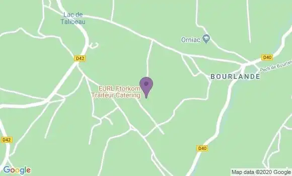 Localisation Banque Populaire Agence de Castelmoron sur Lot