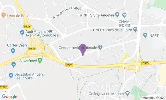 Localisation Banque Populaire Agence d