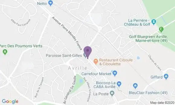 Localisation Banque Populaire Agence d