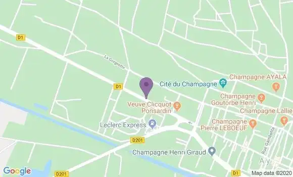 Localisation Banque Populaire Agence d