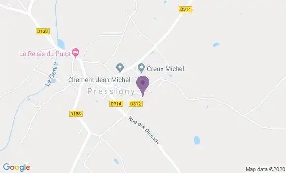 Localisation Banque Populaire Agence de Fayl la Forêt