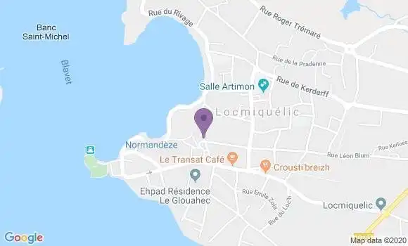 Localisation Banque Populaire Agence de Port Louis