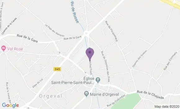 Localisation LCL Agence d