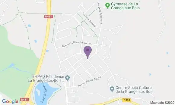 Localisation Banque Populaire Agence de Metz Magny