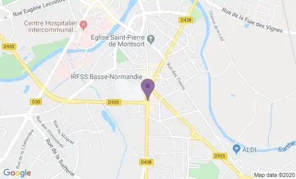 Localisation Banque Populaire Agence d