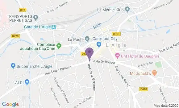 Localisation Banque Populaire Agence de L