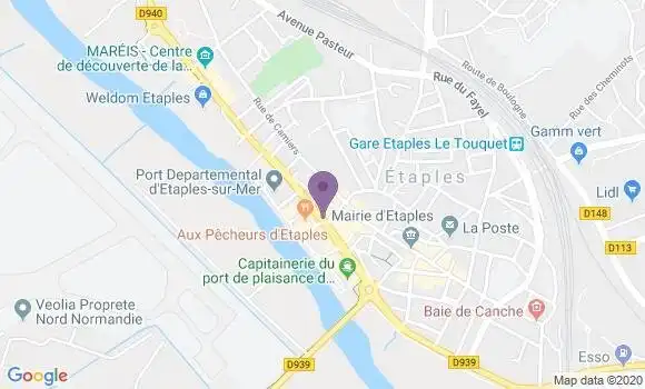 Localisation Banque Populaire Agence d