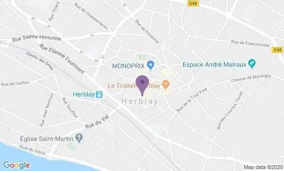 Localisation LCL Agence d