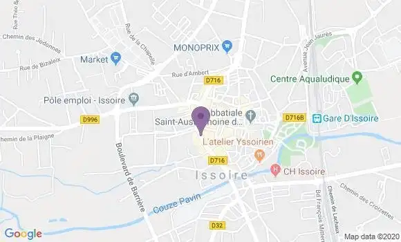 Localisation LCL Agence d