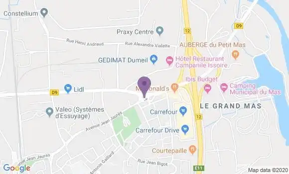 Localisation Banque Populaire Agence d