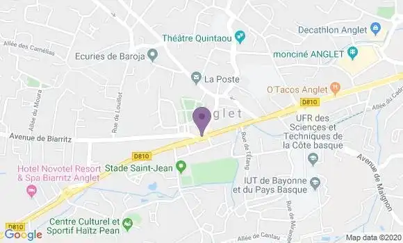 Localisation Banque Populaire Agence d