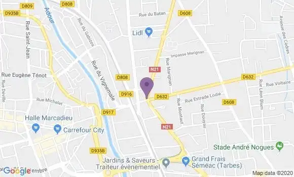 Localisation Banque Populaire Agence d