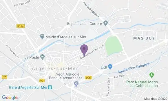 Localisation Banque Populaire Agence d