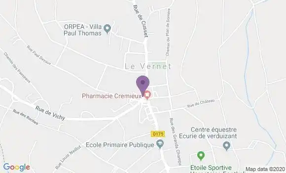 Localisation Banque Populaire Agence de Vernet les Bains