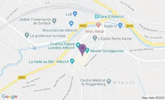 Localisation Banque Populaire Agence d
