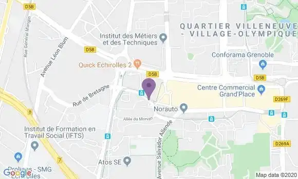 Localisation LCL Agence d