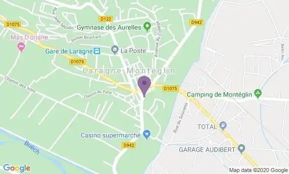 Localisation Banque Populaire Agence de Beaujeu