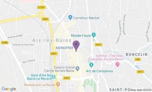 Localisation Banque Populaire Agence d