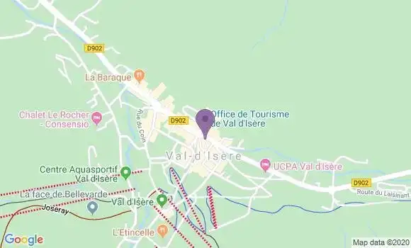 Localisation Banque Populaire Agence de Val d