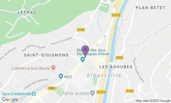 Localisation Banque Populaire Agence d