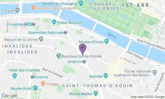 Localisation Banque Populaire Agence de Paris Patrimoine