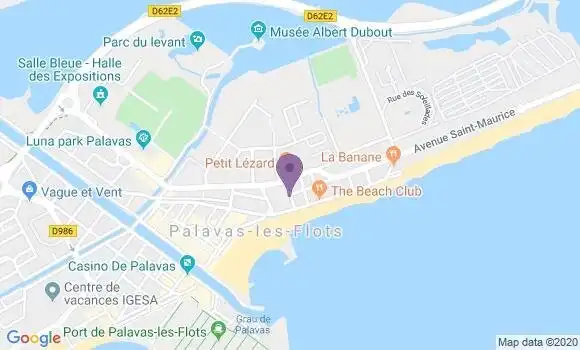 Localisation LCL Agence de Palavas les Flots