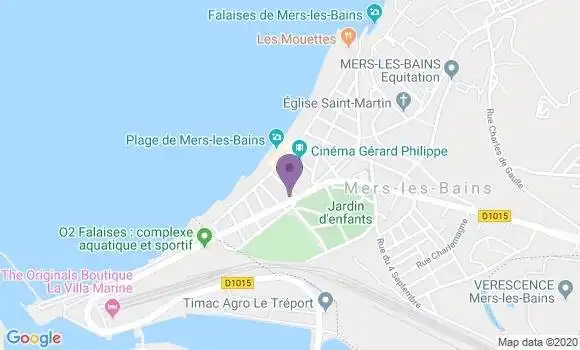 Localisation Banque Populaire Agence de Le Tréport Crédit Maritime