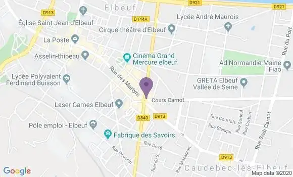 Localisation Banque Populaire Agence d